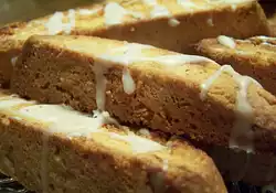 Almond Ginger Biscotti