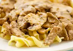 Beef Stroganoff - Russian Style