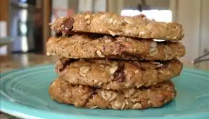 Peanut Butter and Chocolate Chunk Cookies