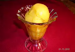 Mango Sorbet Mixture
