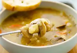 Russian Mushroom and Potato Soup 