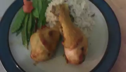 Curried Chicken Legs