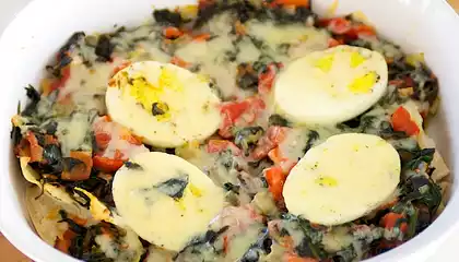 Egg and Spinach Casserole