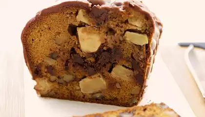 Apple Walnut and Chocolate Cake