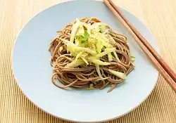 Sunomono or Japanese Noodle and Cucumber Salad