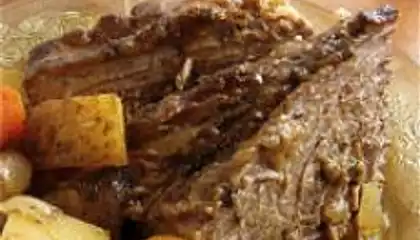 Savory Crockpot Pot&nbsp;Roast