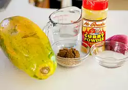 Mustard Seed and Papaya Chutney