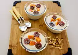 Ginger Yogurt with Fruit