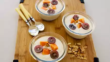 Ginger Yogurt with Fruit
