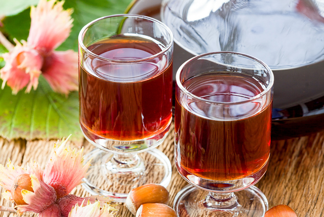 Hazelnut liqueur 