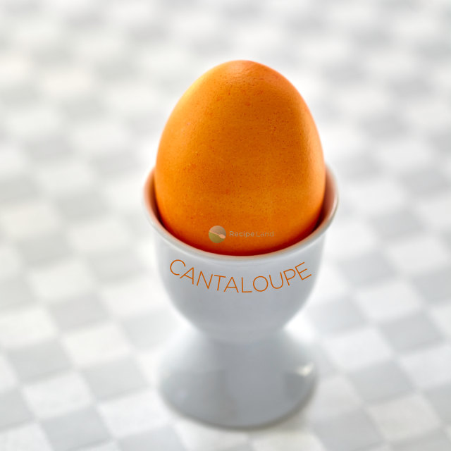 Cantaloupe Easter Egg