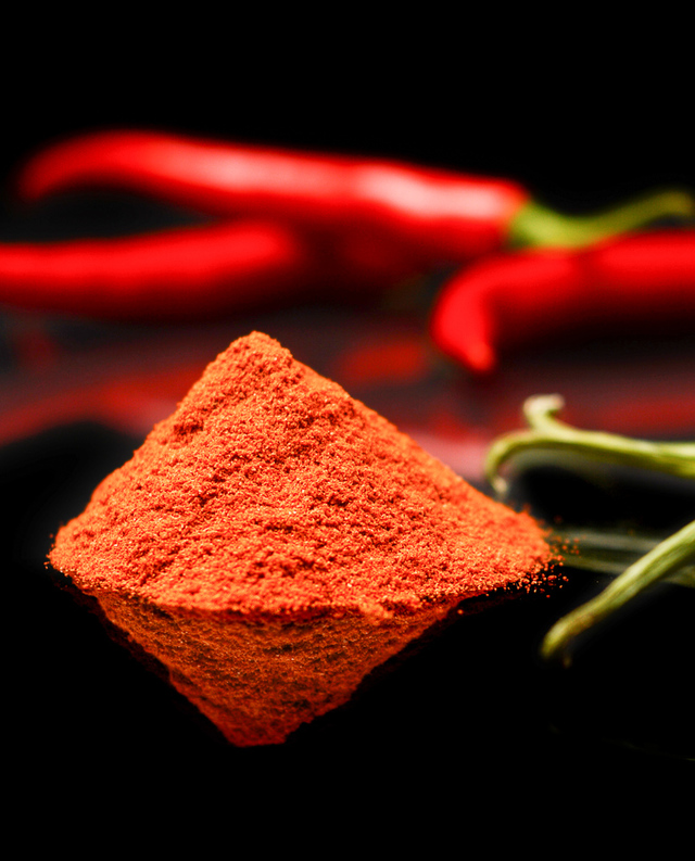 Cayenne Pepper close-up