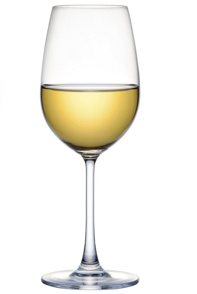 glass of white wine