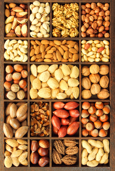 varieties of nuts