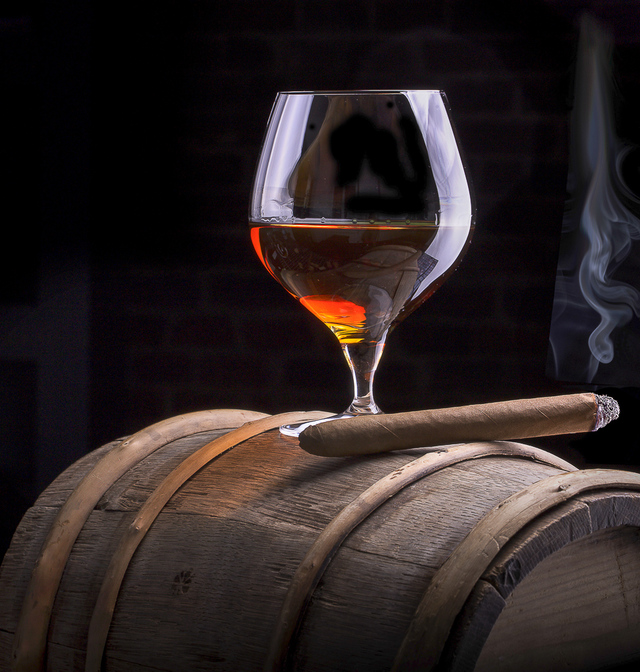 snifter of cognac