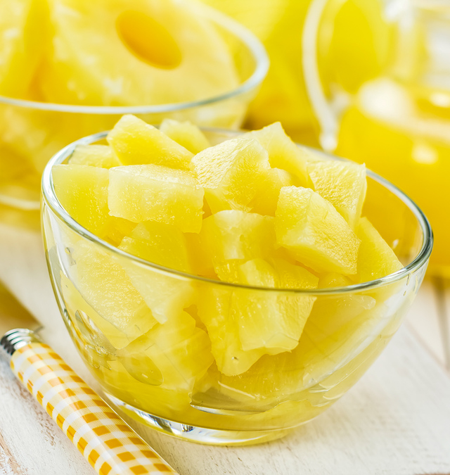 pineapple chunks