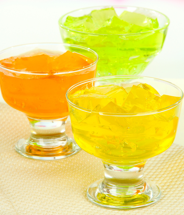 3 kinds of jello gelatine