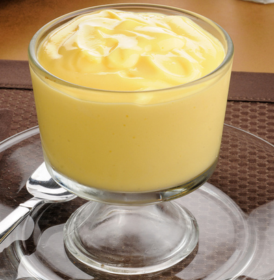 prepared instant vanilla pudding