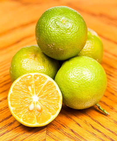 key limes close-up